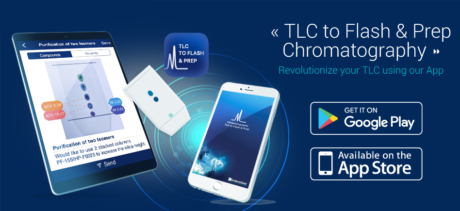 Already over 2K downloads of our App “TLC to Flash & Prep chromatography”, get yours!