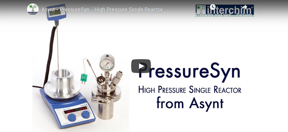 The PressureSyn an easy to use tool for safe & reproducible high pressure reaction